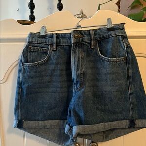 Denim Blue Women's Shorts